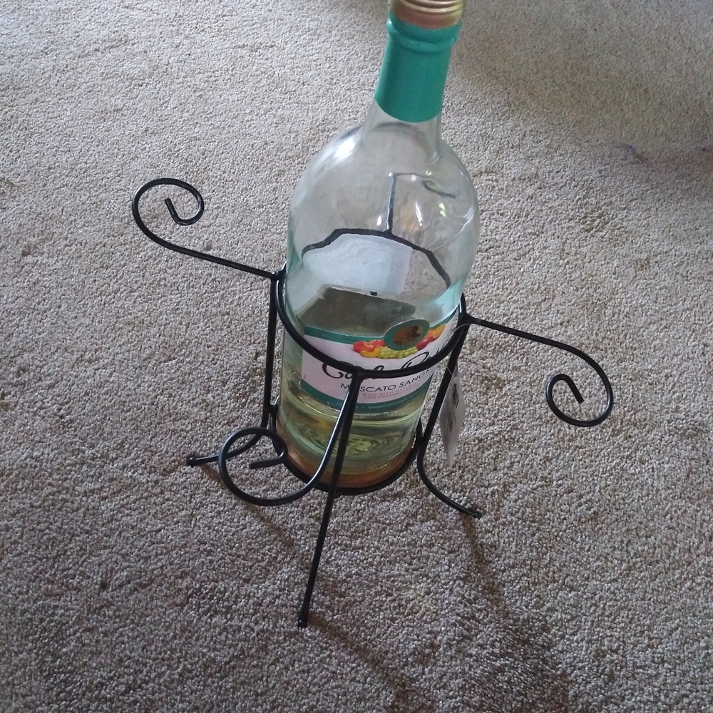 New REI wine and glass holder